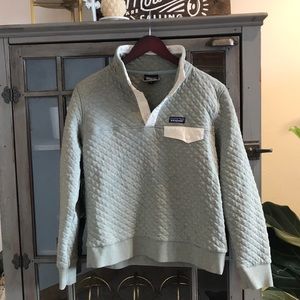 Patagonia Organic Cotton Quilt Snap-T Pullover!